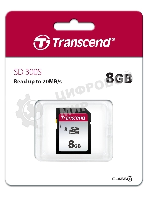 Флеш карта Transcend 8Gb SDHC Class 10 UHS-I U1 R95, W45Mb/s