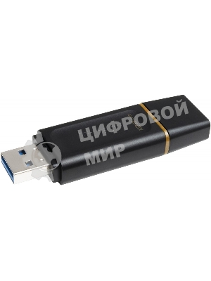 Флешка USB Kingston DataTraveler Exodia (DTX/128GB), 128Gb, USB 3.2 Gen 1, R/W 200/60, черный/желтый