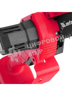 Цепная мини-пила аккумуляторная MTX MCS-100, шина 100 мм, Li-Ion, 20 В