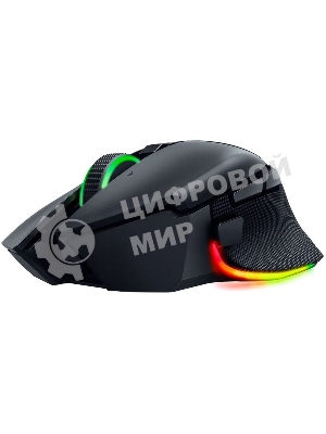 Мышь беспроводная/проводная Razer Basilisk V3 Pro 35K черный, 35000 dpi, радиоканал, Bluetooth, USB, кнопки - 11