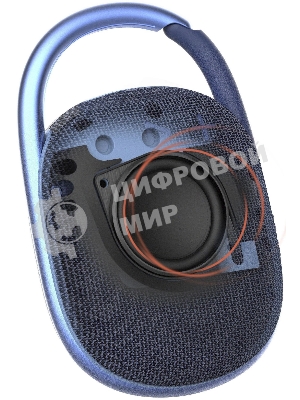 Портативная акустическая система JBL CLIP 4, синий