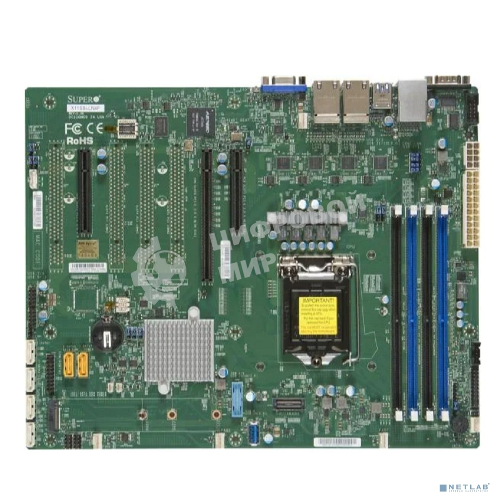 Материнская плата Supermicro MBD-X11SSi-LN4F-B