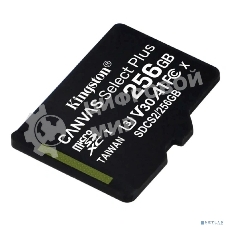 Флеш карта microSDXC 256Gb Kingston SDCS3/256GbSP Canvas Select Plus w/o adapter