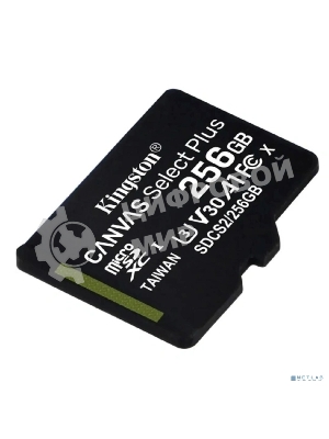Флеш карта microSDXC 256Gb Kingston SDCS3/256GbSP Canvas Select Plus w/o adapter