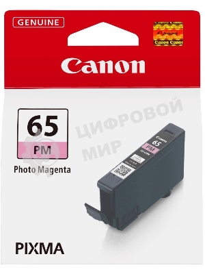Картридж струйный Canon CLI-65 PM фото-пурпурный 12,6 мл
