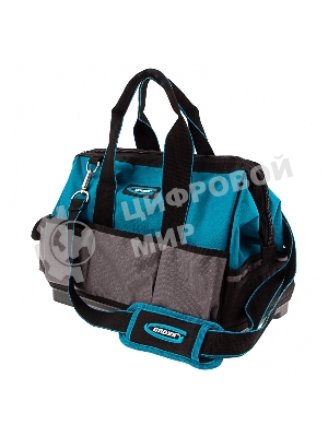 Сумка для инструмента Gross Handwerker, 26 карманов, пластик. дно, наплечный ремень, 400х225х310 мм