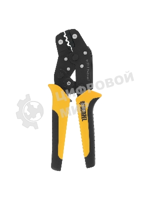 Клещи для обжима неизолированных наконечников Denzel НК и НВ, разъемов РП, 0,25 - 2,5 мм2