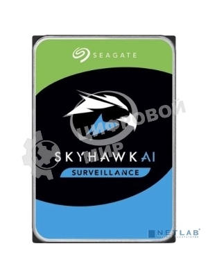 Жесткий диск Seagate HDD SATA 8Tb, SkyHawk Surveillance, 7200 rpm, 256Mb buffer, ST8000VX009, 1 year
