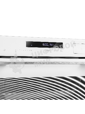 Духовой Шкаф электрический с паром Maunfeld MCMO5016STGW, 50л, дверца с 2 стеклами, белый