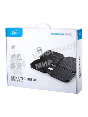Подставка для ноутбука Deepcool MULTI CORE X6 15.6