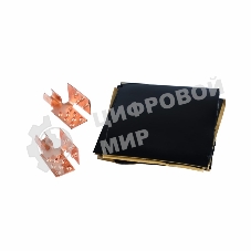 Монтажный комплект для пленочного пола Rexant (2 монтажных зажима, винил мастика 5х5 см)