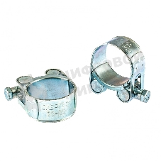 Хомуты металлические Сибртех, силовые 32-35 мм, ширина 20 мм, шарнирные, W1, 2 шт.