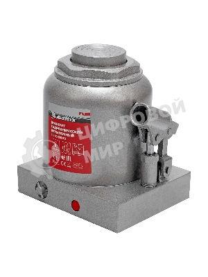 Домкрат гидравлический бутылочный Matrix, 50 т, h подъема 236–356 мм