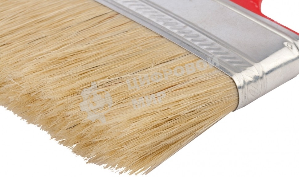 Кисть радиаторная Matrix для эмалей, 25х10 мм, натуральная щетина, пластиковая рукоятка