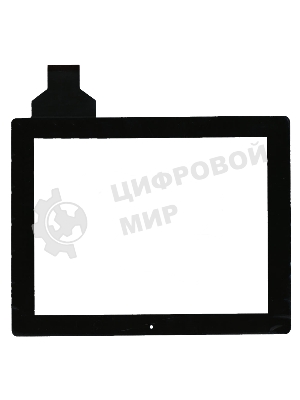 Сенсорное стекло (тачскрин) Cube U9GT2 300-L3312A-A00-V1.0, черное