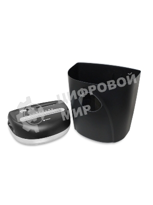 Шредер ГЕЛЕОС Уничтожитель документов УП23-4 DIN P-4 (4 ур-нь секр.), фрагмент 3,9х35мм, 14-16 лист (70г/м2), CD/пл.карты/скрепки/скобы, 23 л.