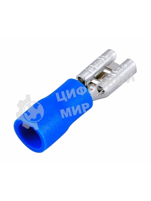 Клемма плоская Rexant изолированная гнездо 5.6 мм 1.5-2.5 мм² (РПи-м 2.5-(4.8)/РПИм 2-5)