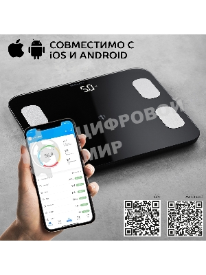 Весы Scarlett SC-BS33ED46 (черный)