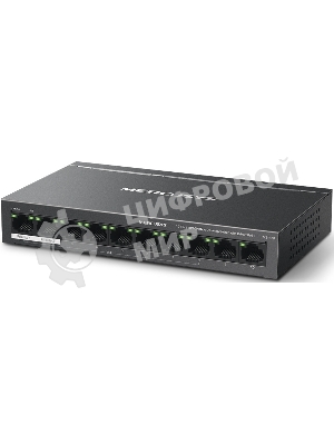 Коммутатор настольный Mercusys MS110P с 10 портами 10/100 Мбит/с (8 портов PoE+)