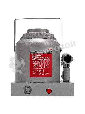 Домкрат гидравлический бутылочный Matrix, 50 т, h подъема 236–356 мм