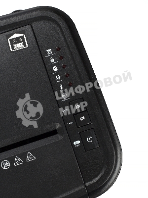 Шредер Heleos АП20-4 черный с автоподачей (секр.P-4) перекрестный 131лист. 20лтр. скрепки скобы пл.карты