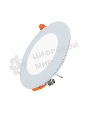 Панель светодиодная встраиваемая круглая 18Вт 230В 4000К 1440Лм 185мм белая IP20 LAMPER