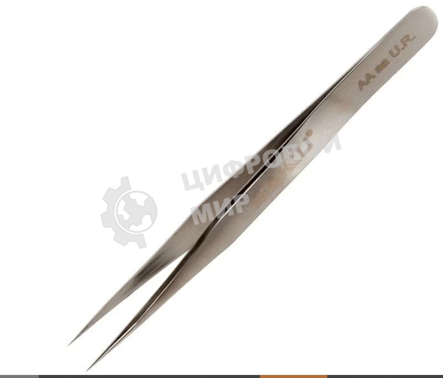 Пинцет прямой BAKU A8 AA-Sa UR metal