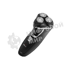 Электробритва Centek CT-2182 ротор, 5 плавающих головок, аккумулятор + работа от сети, влажное бритье