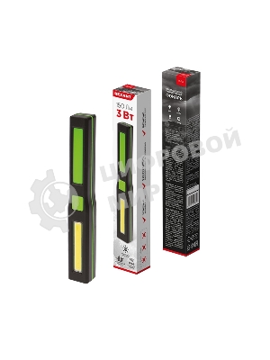 Рабочий универсальный фонарь Rexant СОВ 100%-50% – пульсирующий режим, 3 х ААА