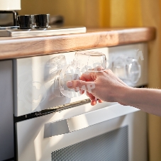 Кожух защитный для кухонной плиты Halsa HLS-S-220 (2 шт./уп.)