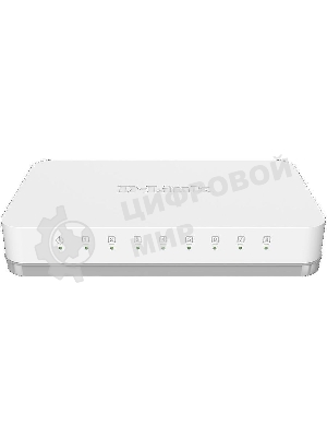 Коммутатор неуправляемый D-Link DGS-1008A/F1A с 8 портами 10/100/1000Base-T (465291)
