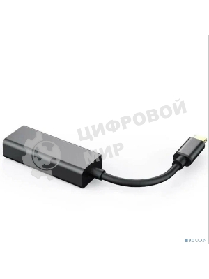 Кабель-переходник USB 3.1 Type-C -->RJ-45 1000Mbps Ethernet, Aluminum Shell, 0.15м Telecom TU320M