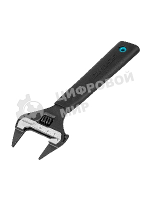 Ключ разводной Gross 15573 200 мм, CrV, ультратонкие губки