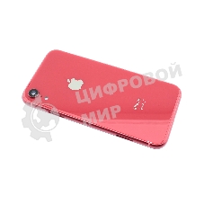 Задняя крышка (корпус) в сборе с рамкой для Apple iPhone XR красный