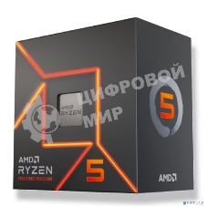 Процессор AMD Ryzen 5 7400F OEM 100-000001845 AM5, 3.7-4.7GHz, 6 cores/12 threads, 6Mb+32Mb, 65W, w/o VGA