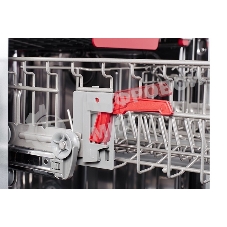 Встраиваемая посудомоечная машина Kuppersberg GLM 6080 Полноразмерная, 60 см, 14 комплектов, 7 программ, внутреннее освещение, автоматическое открывание дверцы, 3 корзины, луч на полу, уровень шума 49 дБ, А+++