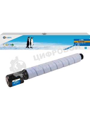 Картридж лазерный G&G GG-CEXV54C C-EXV54 C голубой (8500 стр.) для Canon imageRUNNER C3025i