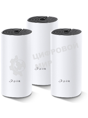 Бесшовный Mesh роутер TP-Link Deco M4 (DECO M4(3-PACK)) AC1200 10/100/1000BASE-TX (упак.:3шт)
