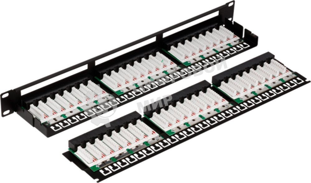 Патч-панель Lanmaster TWT-PP48/1U-U5E 19