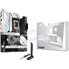 Материнская плата ASUS ROG STRIX B660-A GAMING WIFI D4, LGA 1700, Intel B660, 4xDDR4, 4xSATA, 3xM.2, 1xPCIe 5.0 x16, 1xPCIe 3.0 x4, 2xPCIe x1, 1xHDMI, 1xDP, 1x 2.5Gb LAN, 4xUSB 2.0, 2xUSB 3.2 Gen 1, 1xUSB-A 3.2 Gen 2, 1xUSB-C 3.2 Gen 1, 1xUSB-C 3.2 Gen 2x2, 5x3.5 мм, 7.1, ATX