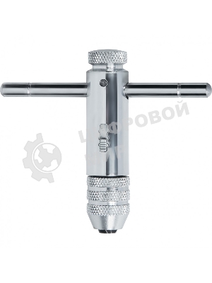 Вороток Matrix для метчиков М3 - М8, хромированный, с трещоткой