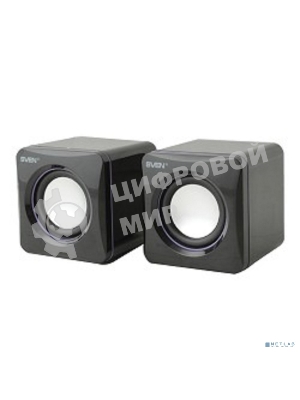 Акустическая система SVEN 315 2.0 черный 5Вт
