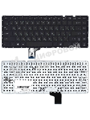 Клавиатура для ноутбука Asus K401L A401 черная