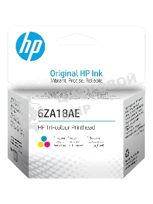 Печатающая головка HP 6ZA18AE многоцветный для HP InkTank 100/300/400 SmartTank 300/400/500/600 SmartTankPlus 550/570/650
