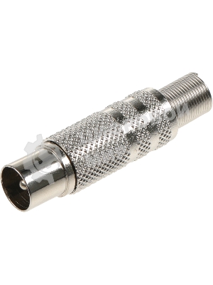 Штекер антенный Premier 4-010/1 Coax (m) серебристый