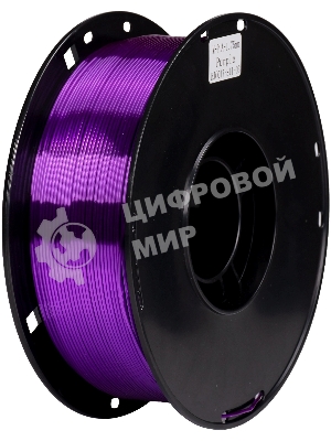 Пластик для принтера 3D Cactus CS-3D-PLA-1KG-S-PURP PLA SILK d1.75мм 1кг L326м 1цв.