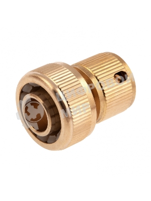 Соединитель латунный быстросъемный для шланга Palisad 3/4