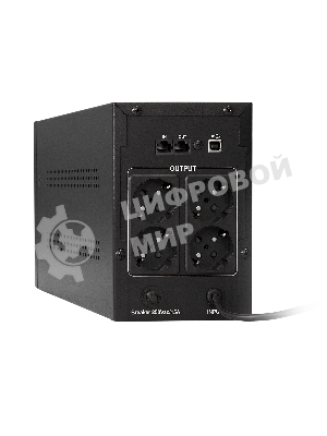 Источник бесперебойного питания ExeGate SpecialPro UNB-2200.LED.AVR.EURO.RJ.USB 2200VA/1300W, LED, AVR, 4 евророзетки, RJ45/11, USB, черный