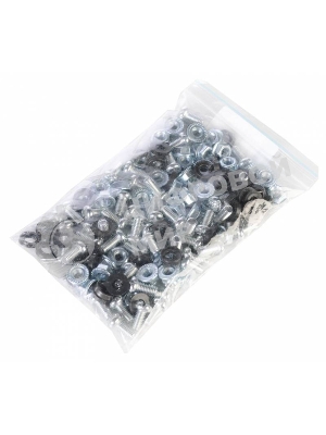 Комплект монтажный № 1 (винт, шайба, гайка), упаковка 50 шт. (КМ-1-50) (50 шт)