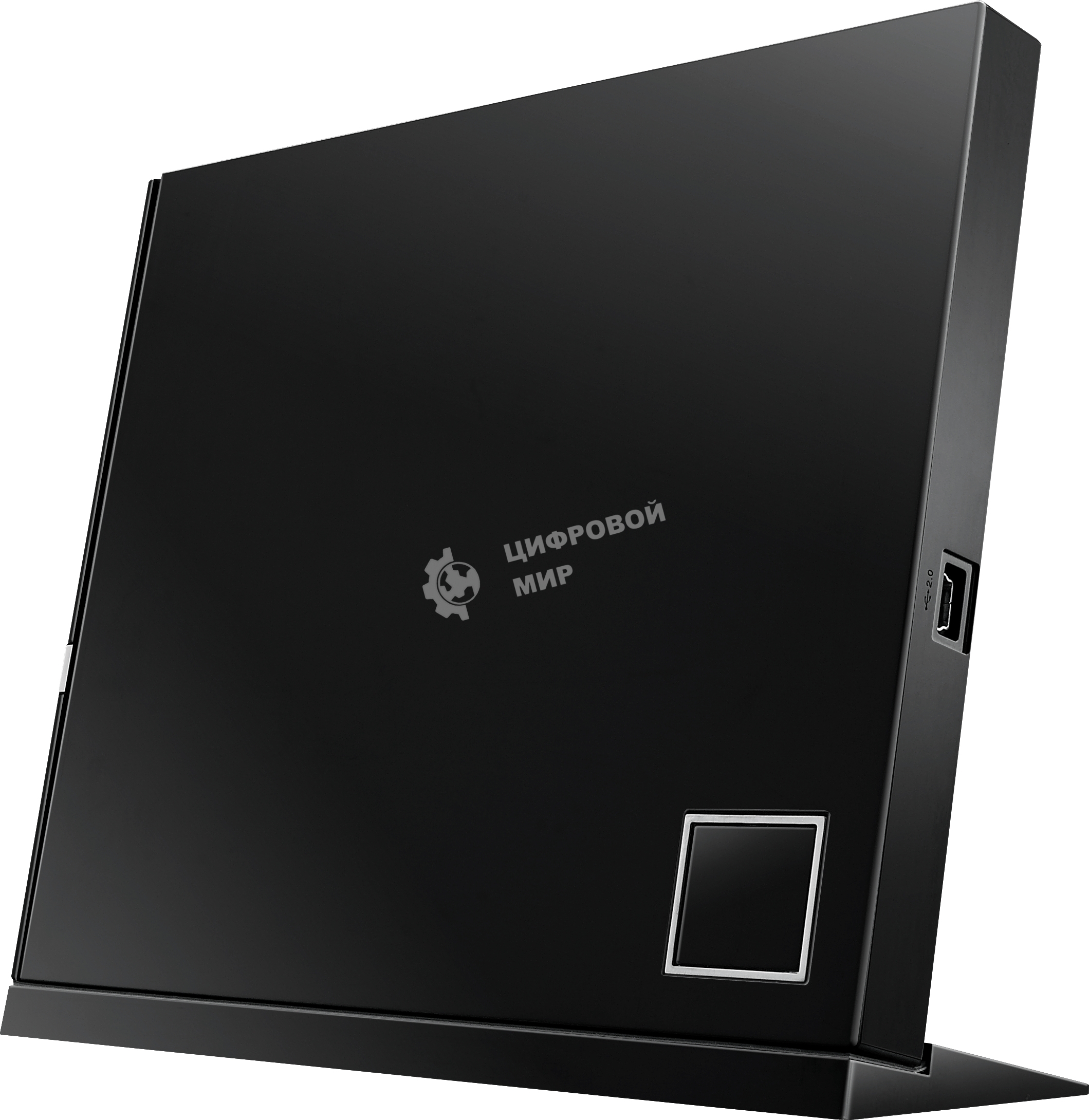 Оптический привод Blu-Ray Asus SBW-06D2X-U/BLK/G/AS черный USB slim внешний RTL